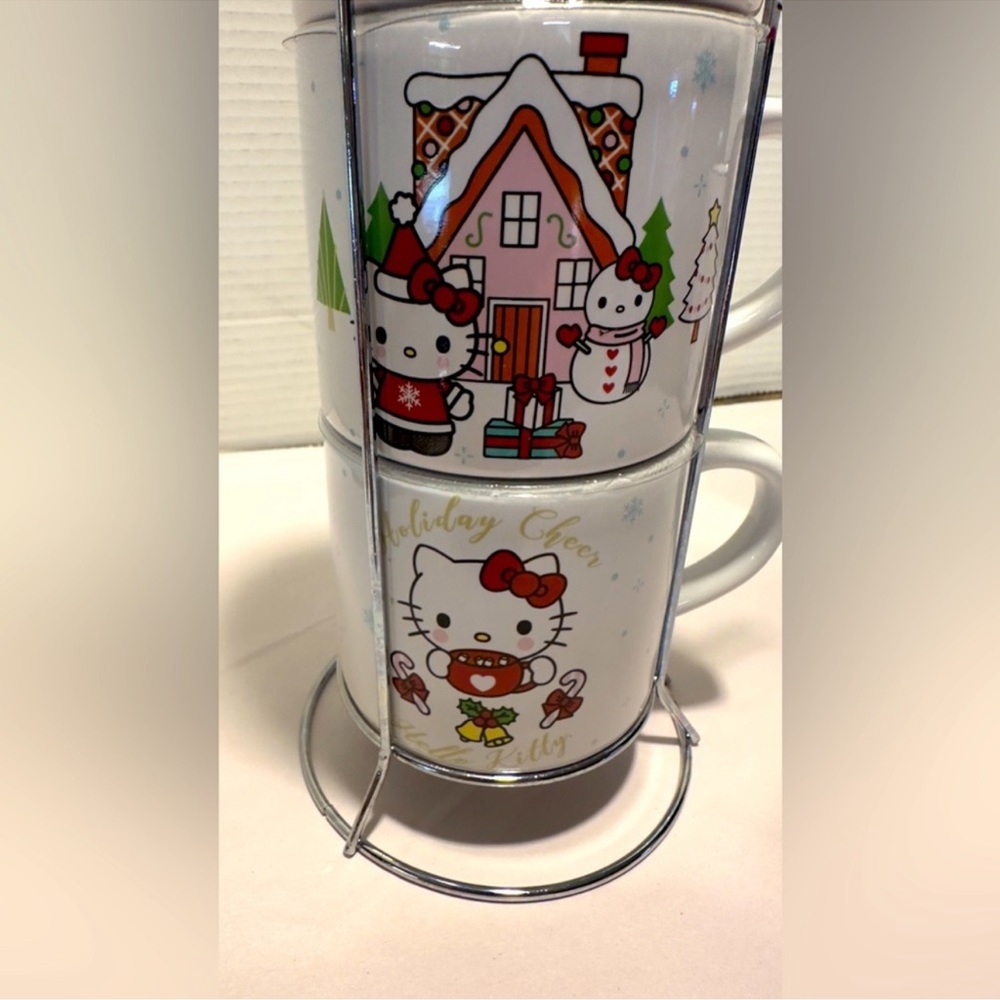 Hello kitty stackable mugs - Picture 3 of 5